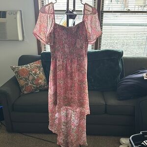 Floral Pink Dress